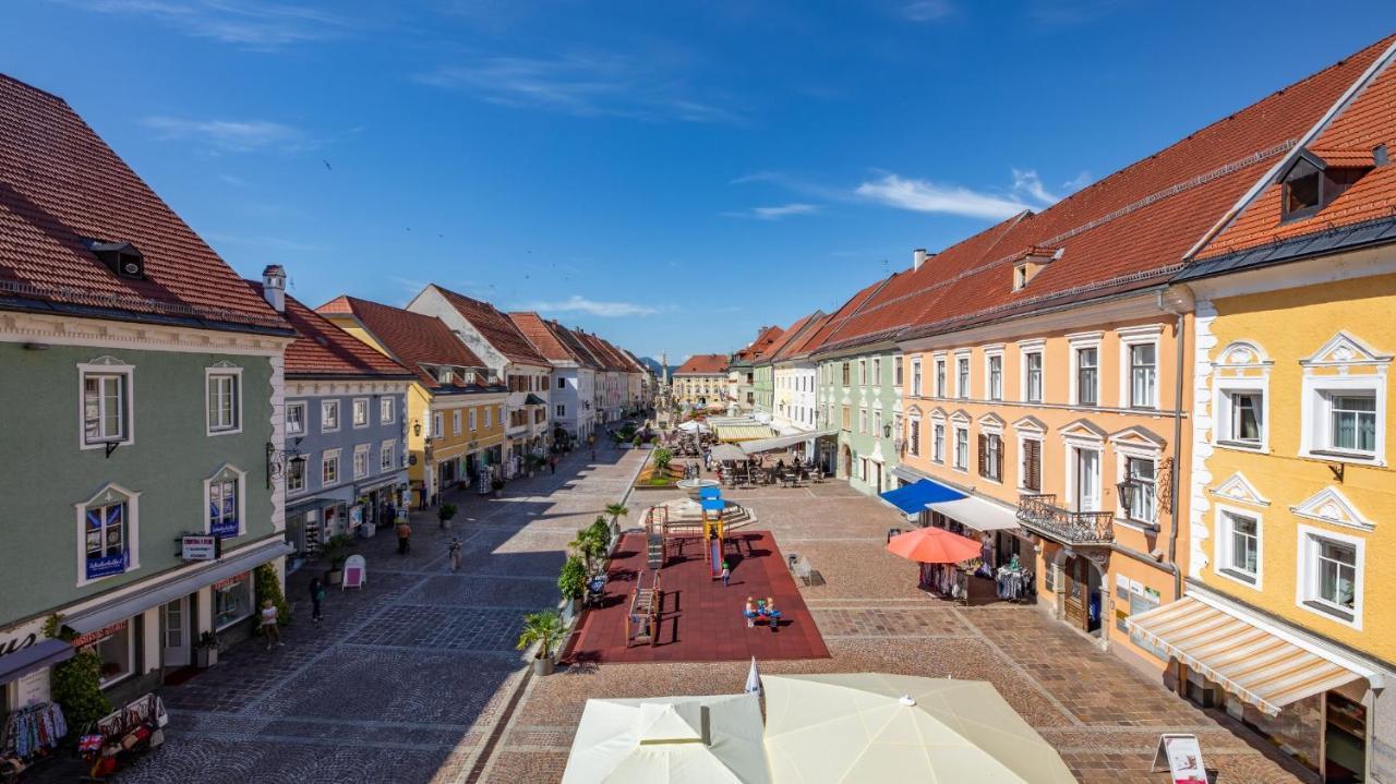 Perfekte Lage! Ganze Wohnung Burgblick Residenz Sankt Veit an der Glan Dış mekan fotoğraf