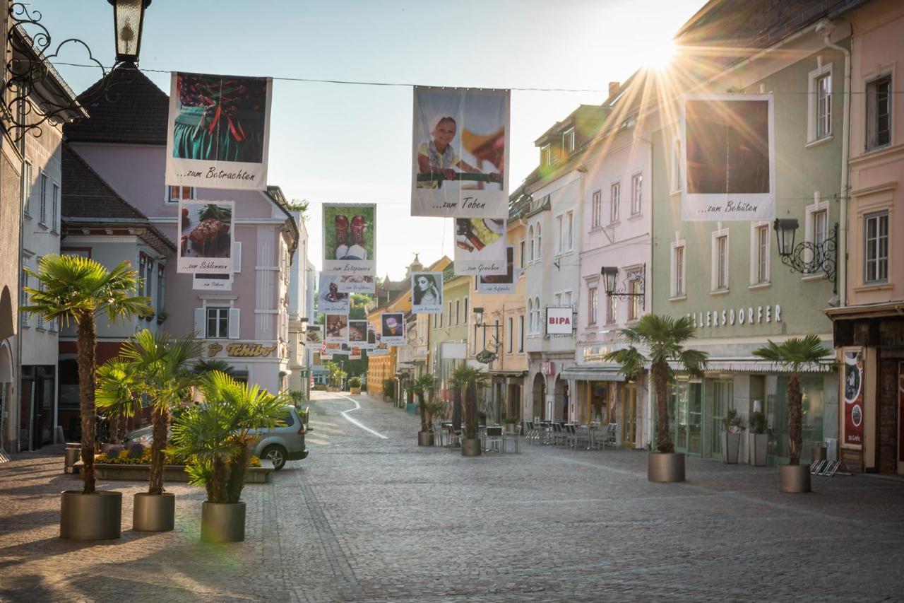 Perfekte Lage! Ganze Wohnung Burgblick Residenz Sankt Veit an der Glan Dış mekan fotoğraf